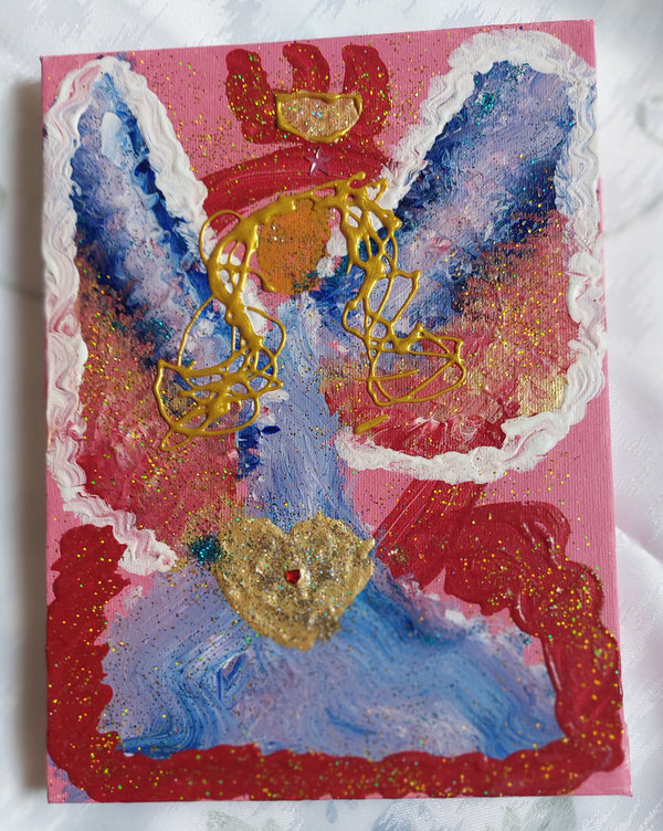 Original Engelbild "Seraphis Bey" aufgestiegene Meisterin Bild